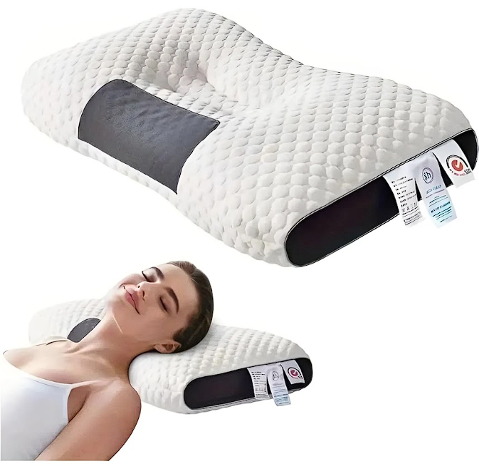 ALMOHADA ERGONÓMICA DE ESPUMA VISCOELÁSTICA (MEMORY FOAM)