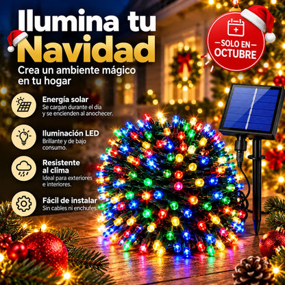 Luces Solares Navideñas